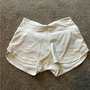 lululemon White Women Shorts